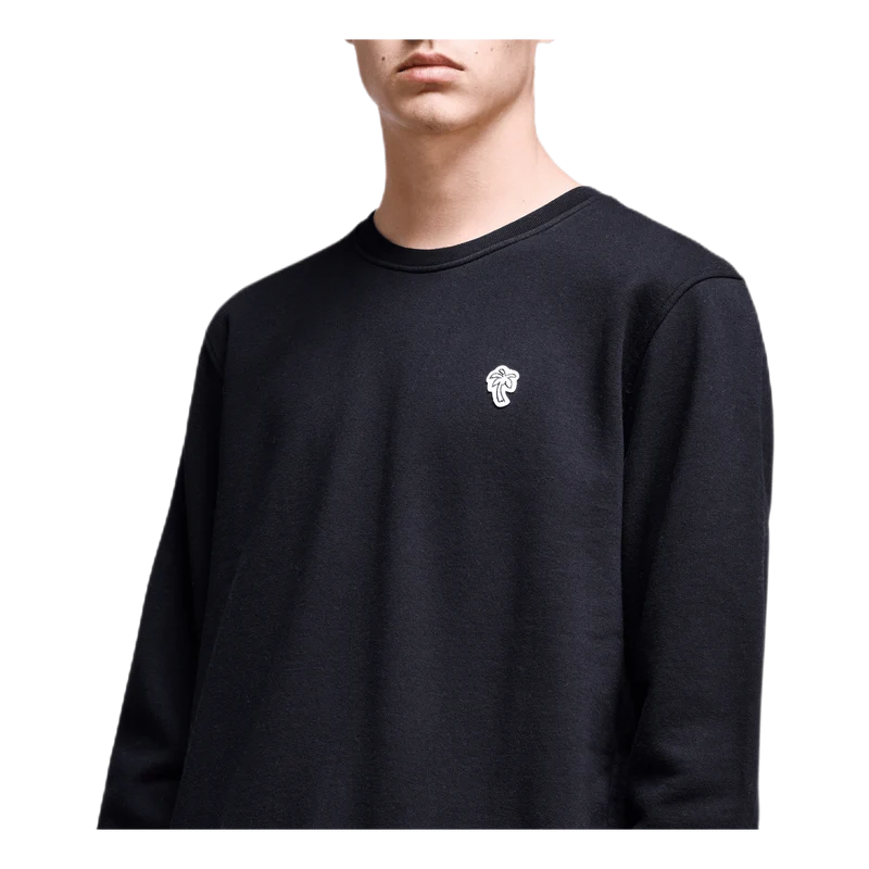 Sporty La Crewneck Black