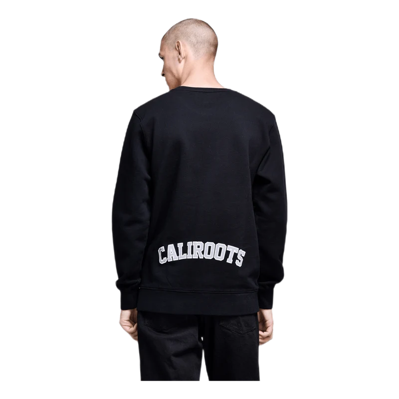 Sporty La Crewneck Black