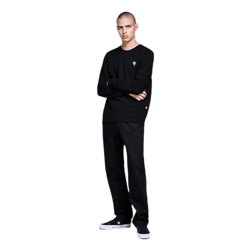 Sporty La Crewneck Black