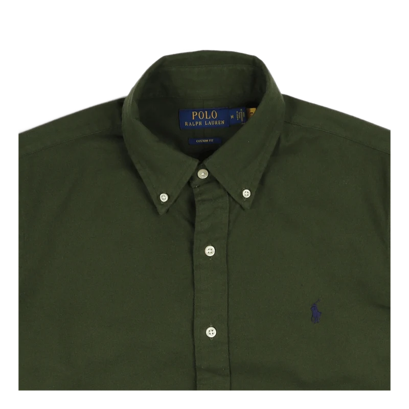Custom Fit Flannel Shirt Army