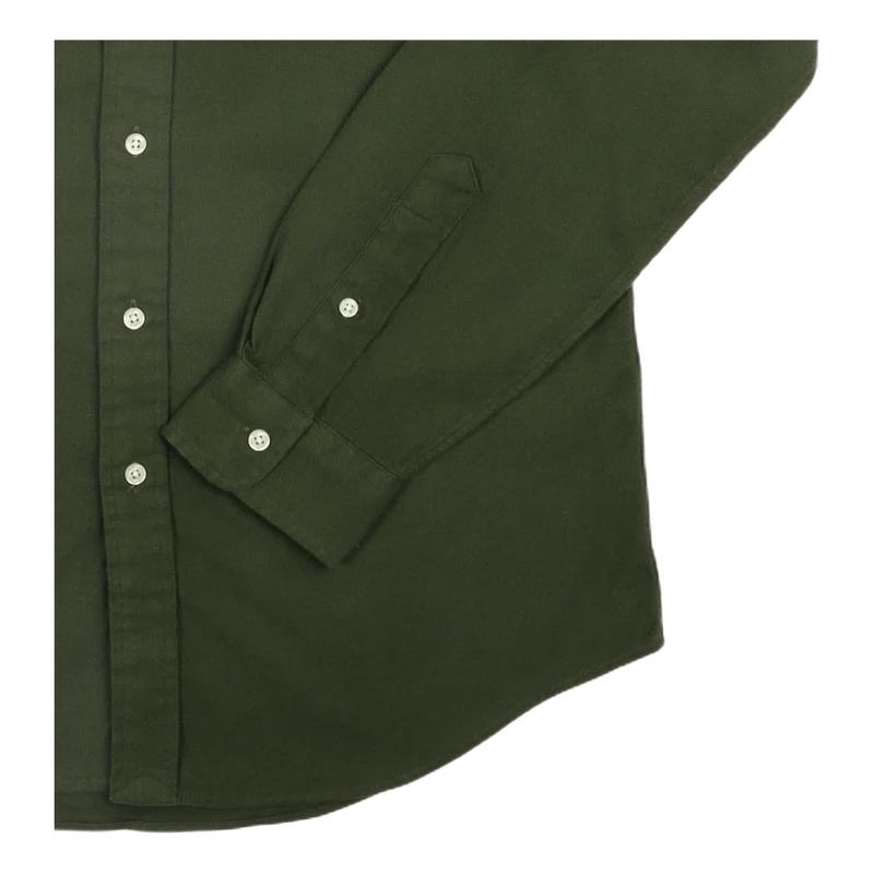 Custom Fit Flannel Shirt Army