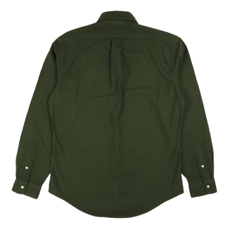 Custom Fit Flannel Shirt Army