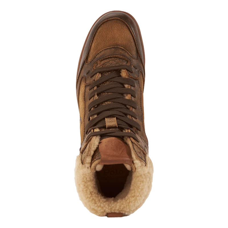 Polo Crt Hgh-sneakers-low Top Brown