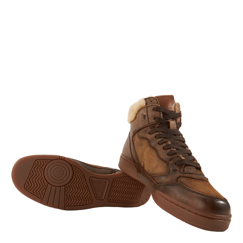 Polo Crt Hgh-sneakers-low Top Brown