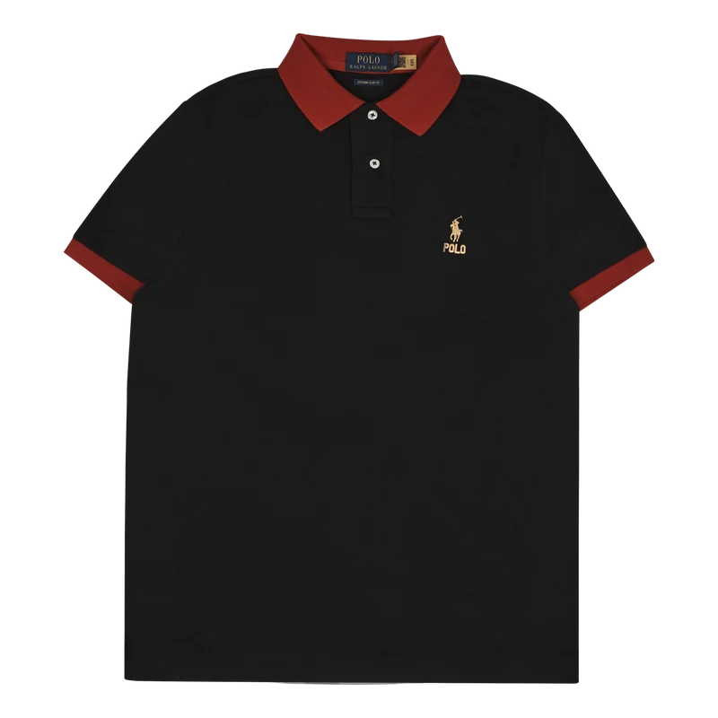 20/1 Mesh-ssl-psh Polo Black
