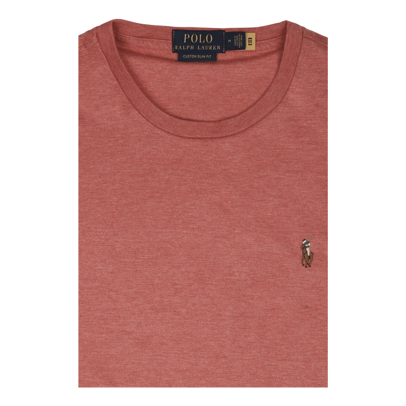 Custom Slim Fit Soft Cotton T-Shirt Highland Rose Heather