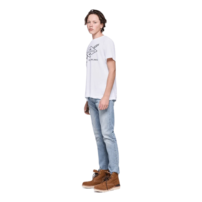 Fresh Leaves Tee White