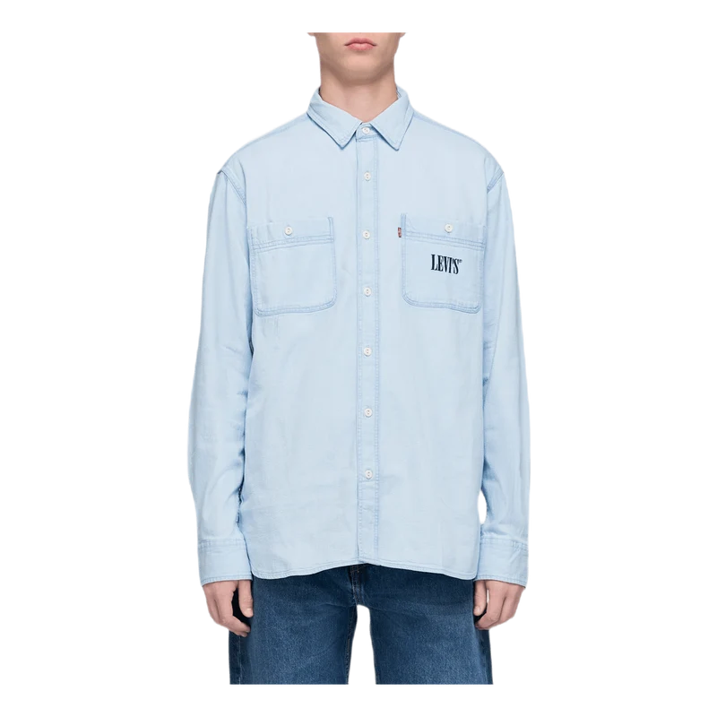 New Camp Overshirt Blue