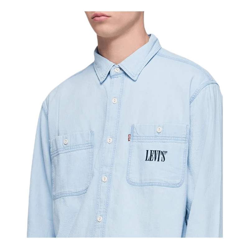New Camp Overshirt Blue