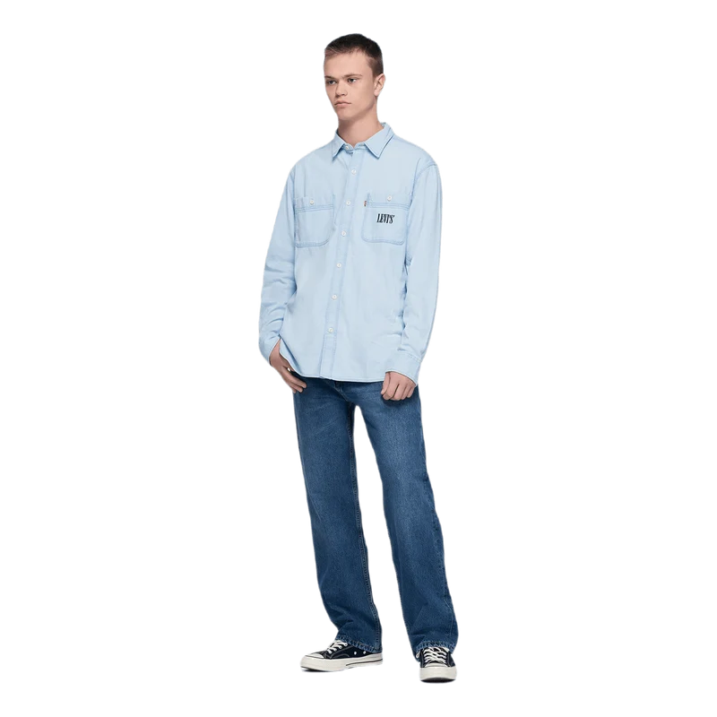 New Camp Overshirt Blue