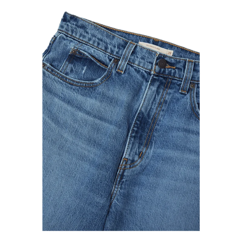70s High Flare Sonoma Walks Dark Indigo - Worn In
