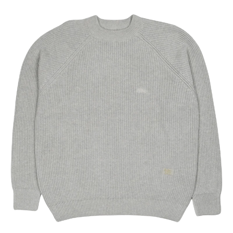 Abc. 123. Ribbed Crewneck Jasper Grey
