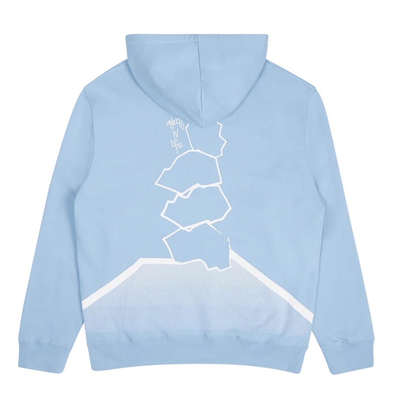 Balance Print Hoody Pop Blue