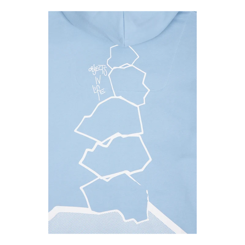 Balance Print Hoody Pop Blue