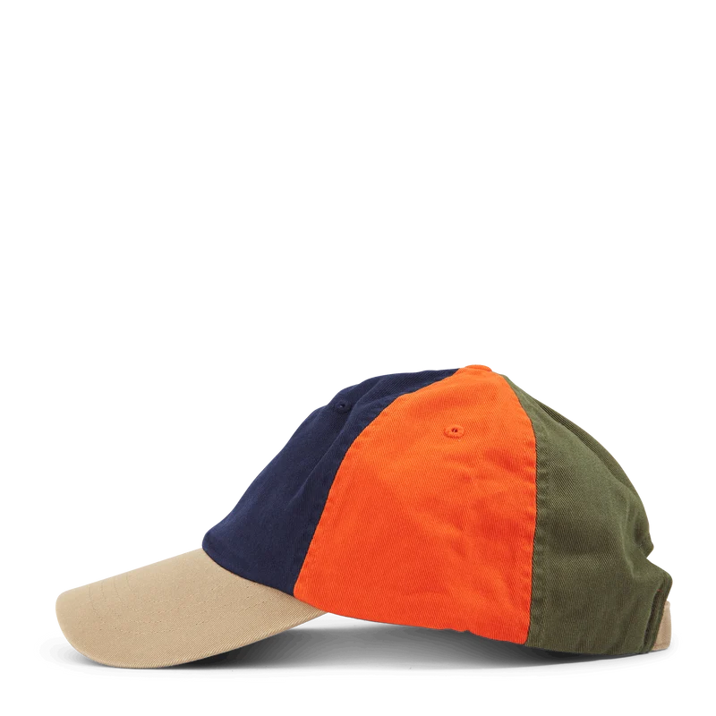 Color-Blocked Twill Ball Cap