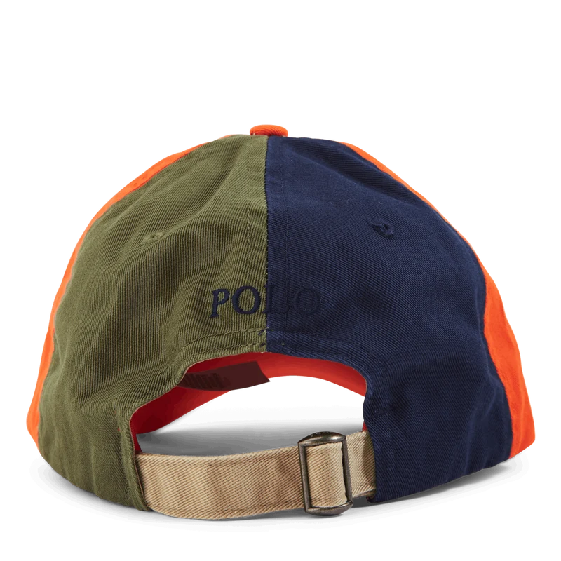 Color-Blocked Twill Ball Cap