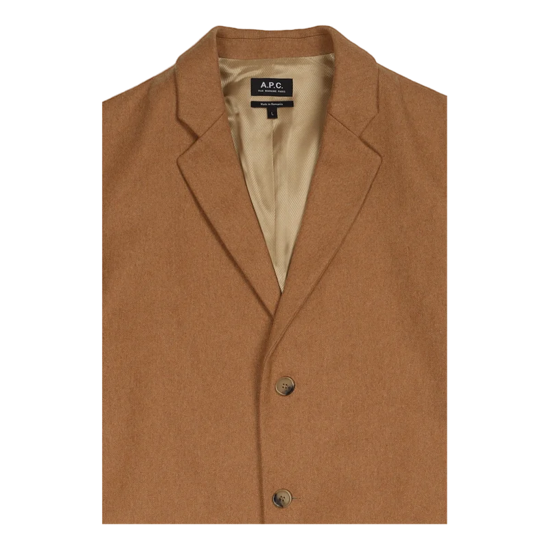 Manteau Visconti Beige Chiné