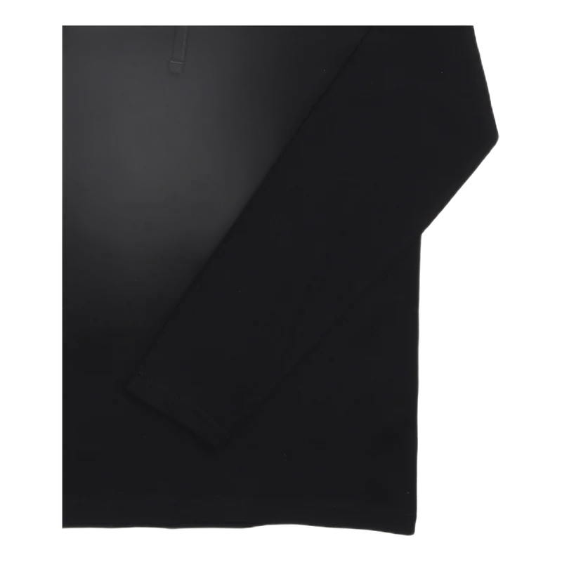 Jersey Hooded T-Shirt Polo Black