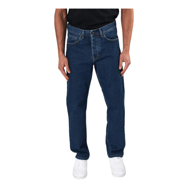 Newel Pant Blue /stone Washed