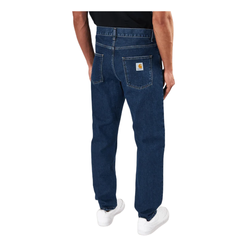 Newel Pant Blue /stone Washed