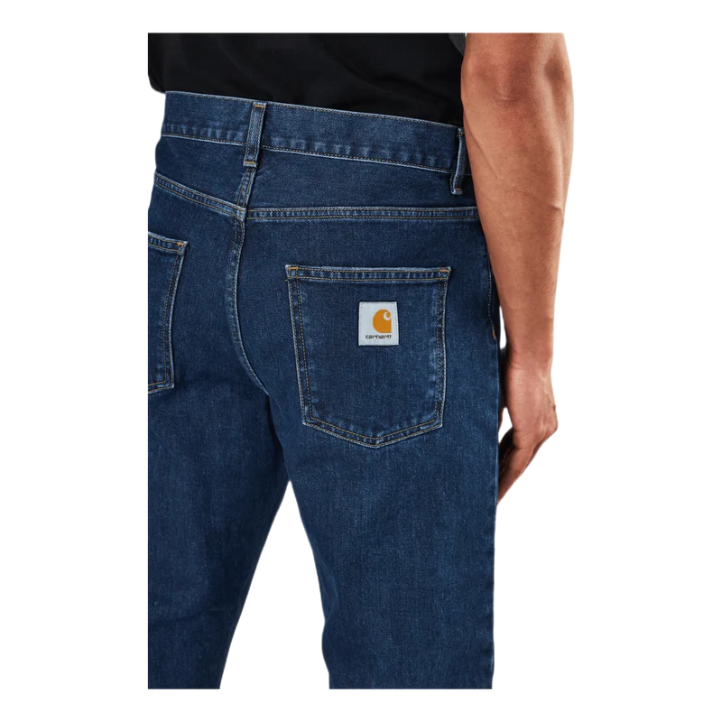 Newel Pant Blue /stone Washed