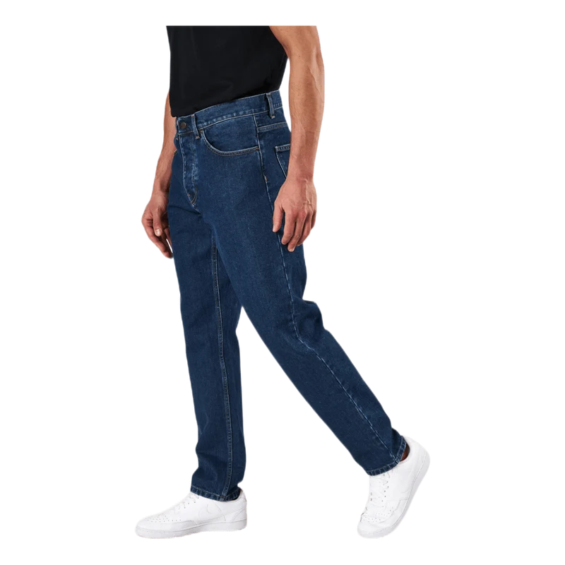 Newel Pant Blue /stone Washed