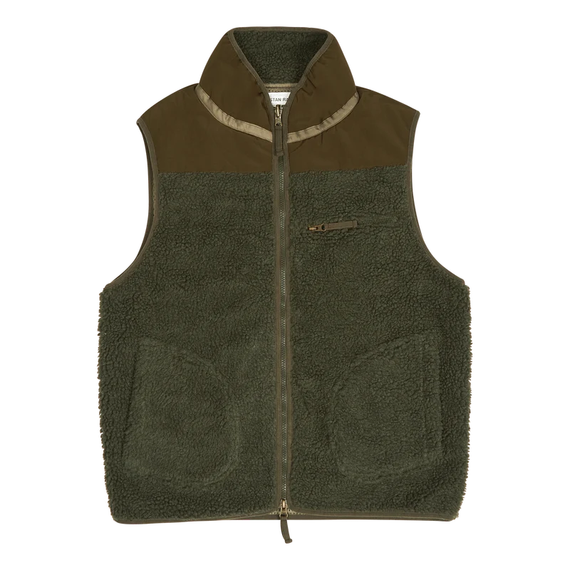 Fleece Layer Vest Olive
