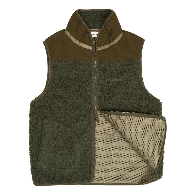 Fleece Layer Vest Olive