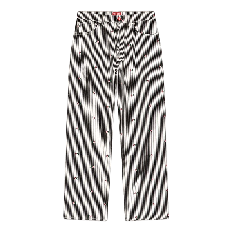 Denim Pants Kenzo Pixel Rinse Blue Denim