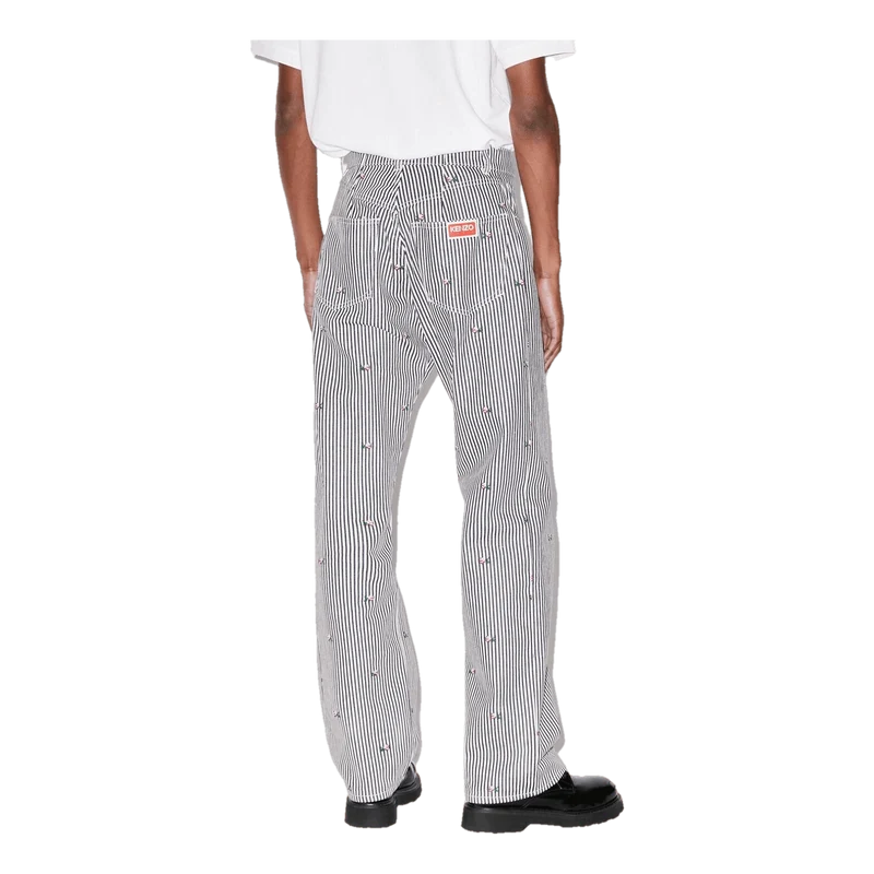 Denim Pants Kenzo Pixel Rinse Blue Denim