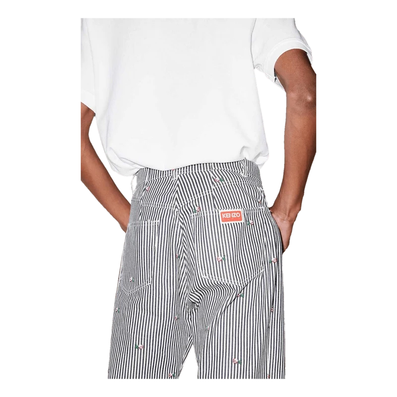 Denim Pants Kenzo Pixel Rinse Blue Denim