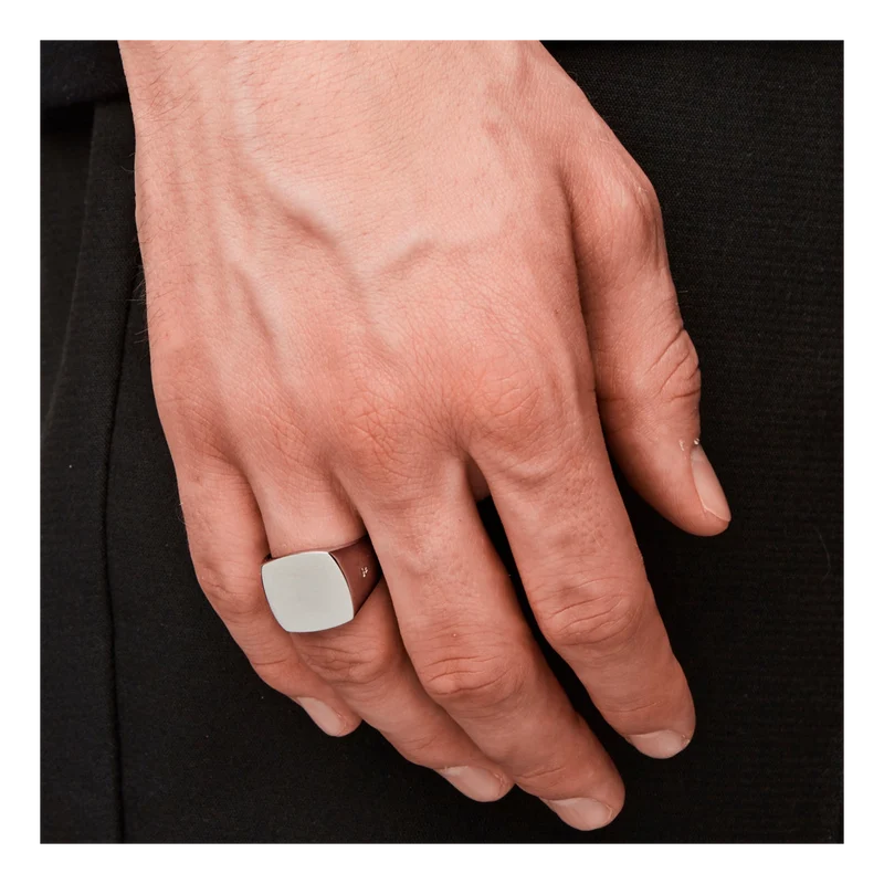 Cushion Polished (m) Silver