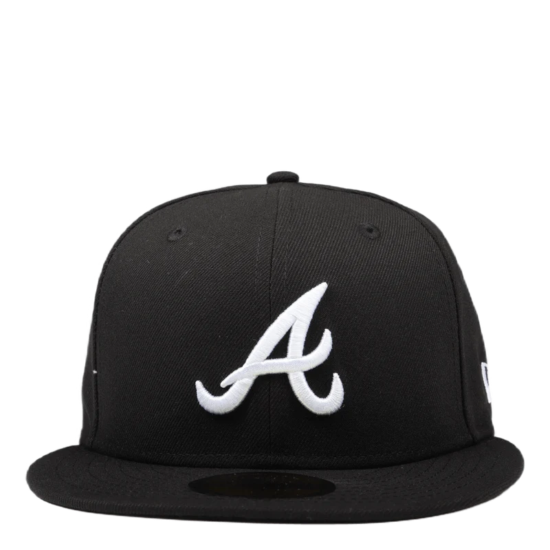 Mlb Basic Braves Bla/whi Black