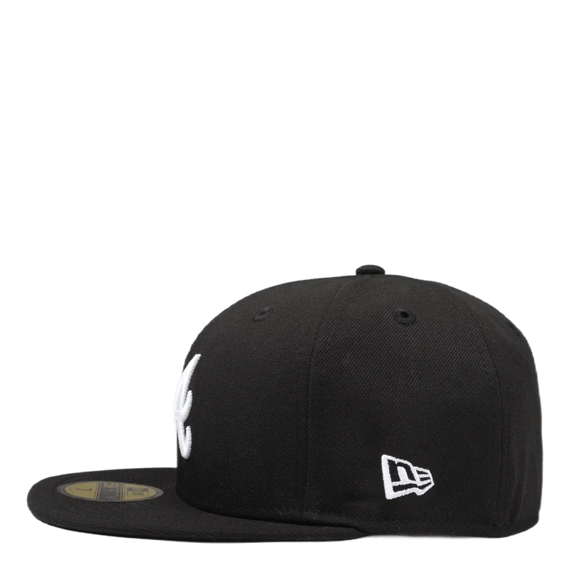 Mlb Basic Braves Bla/whi Black