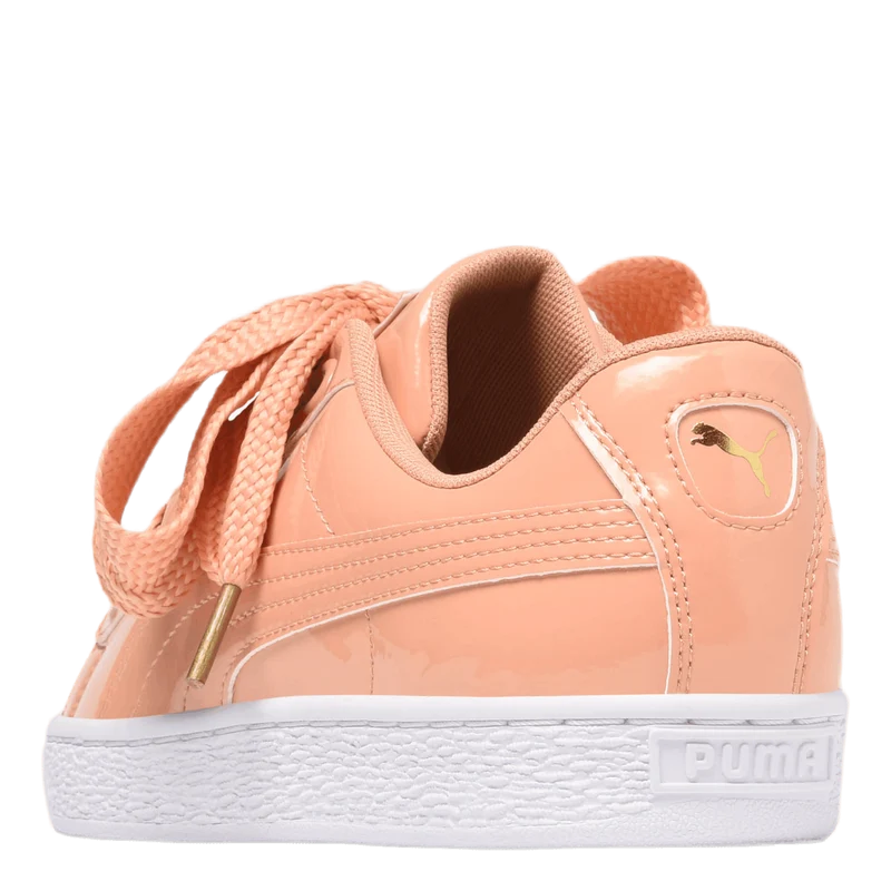 Basket Heart Patent Wmns Pink