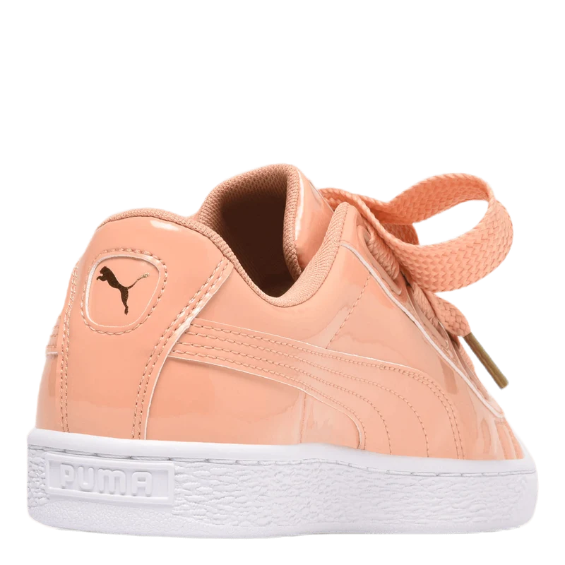 Basket Heart Patent Wmns Pink