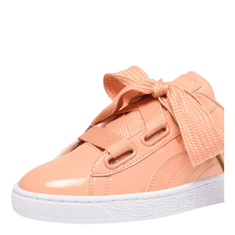 Basket Heart Patent Wmns Pink