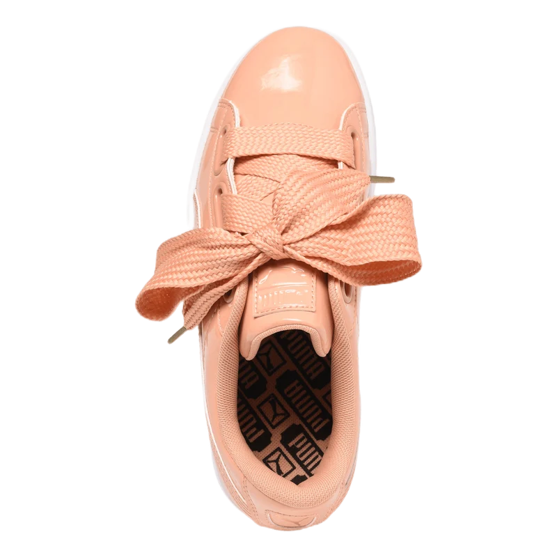 Basket Heart Patent Wmns Pink