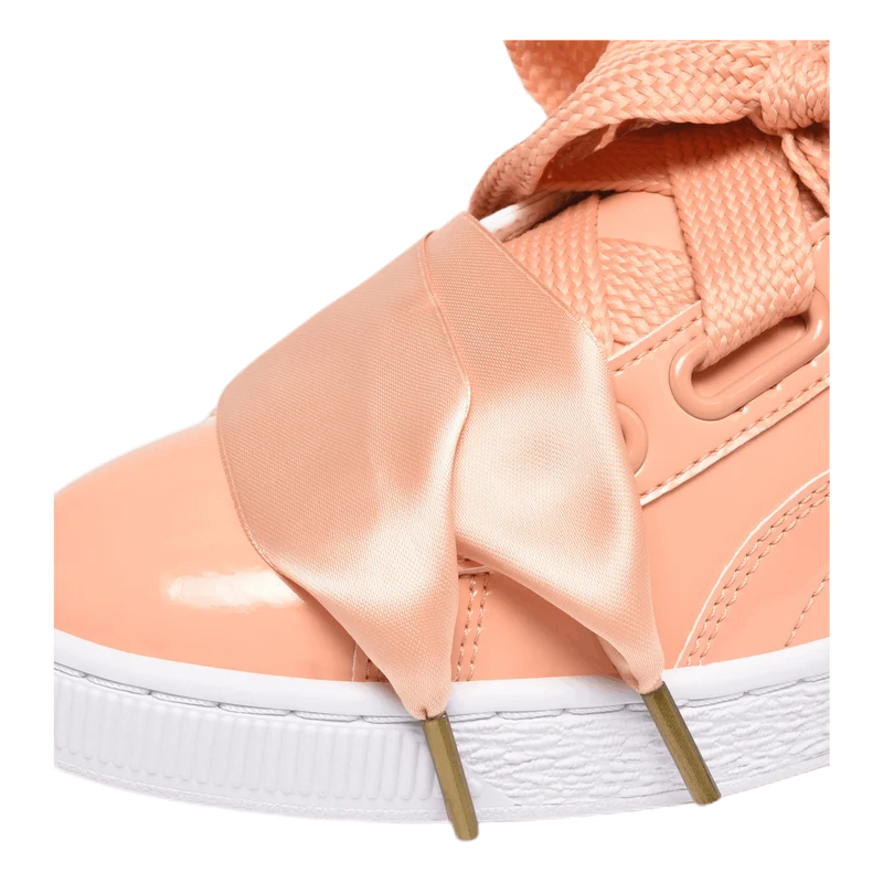 Basket Heart Patent Wmns Pink