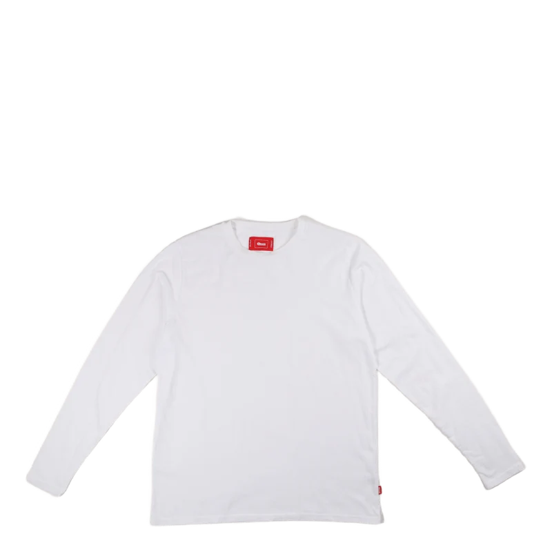 Blank Long Sleeve Tee White