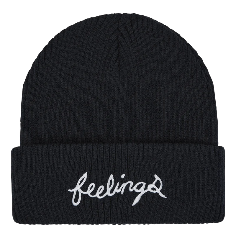 Feelings Logo Beanie Navy