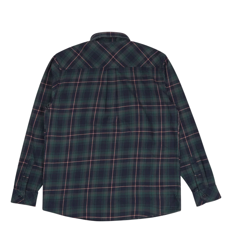 L/s Lermond Shirt Lermond Check, Juniper / Dark