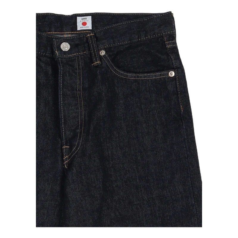 Loose Tapered Kurabo, Recycle Denim, Red Selvage, 14oz, Blue Rinsed