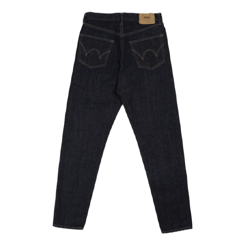 Loose Tapered Kurabo, Recycle Denim, Red Selvage, 14oz, Blue Rinsed