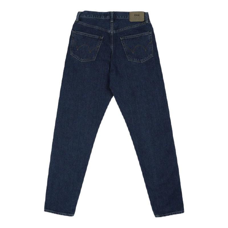 Loose Tapered Yoshiko Left Hand Denim, 12.6oz, Blue Akira wash