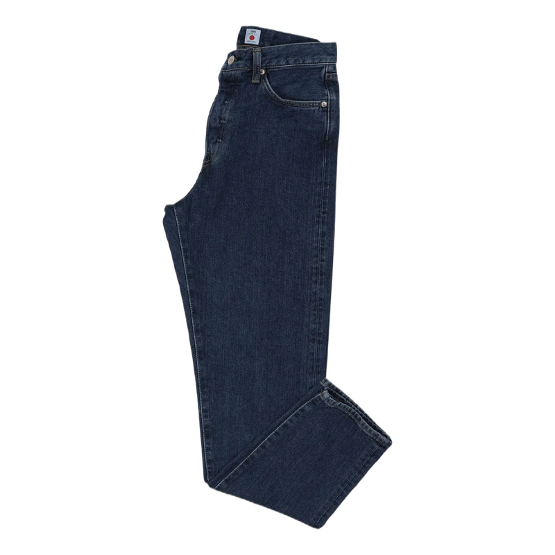 Loose Tapered Yoshiko Left Hand Denim, 12.6oz, Blue Akira wash