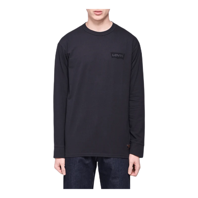 Graphic Long Sleeve Tee Black