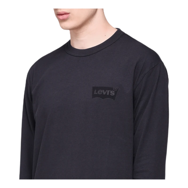 Graphic Long Sleeve Tee Black