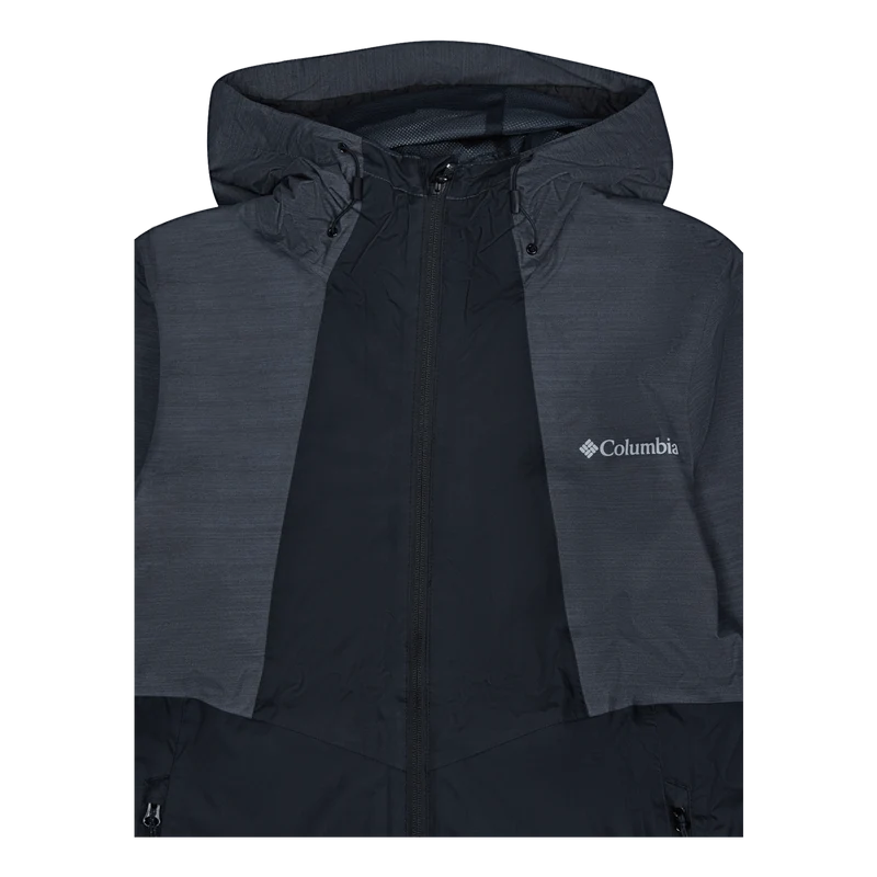 M Inner Limits Ii Jacket Black, Graphite Heather