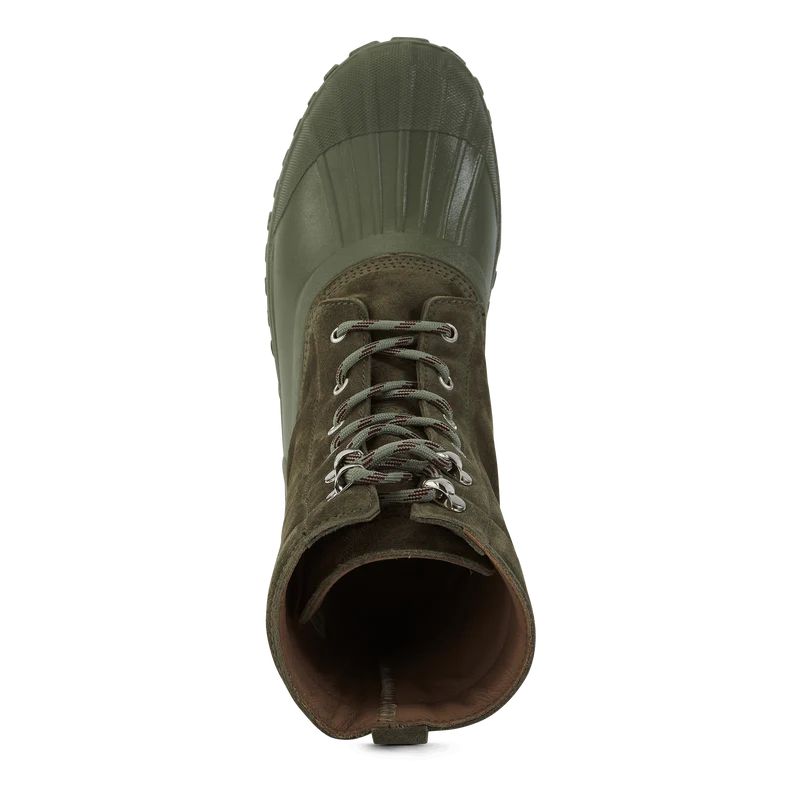 Anatra Burnt Moss Suede